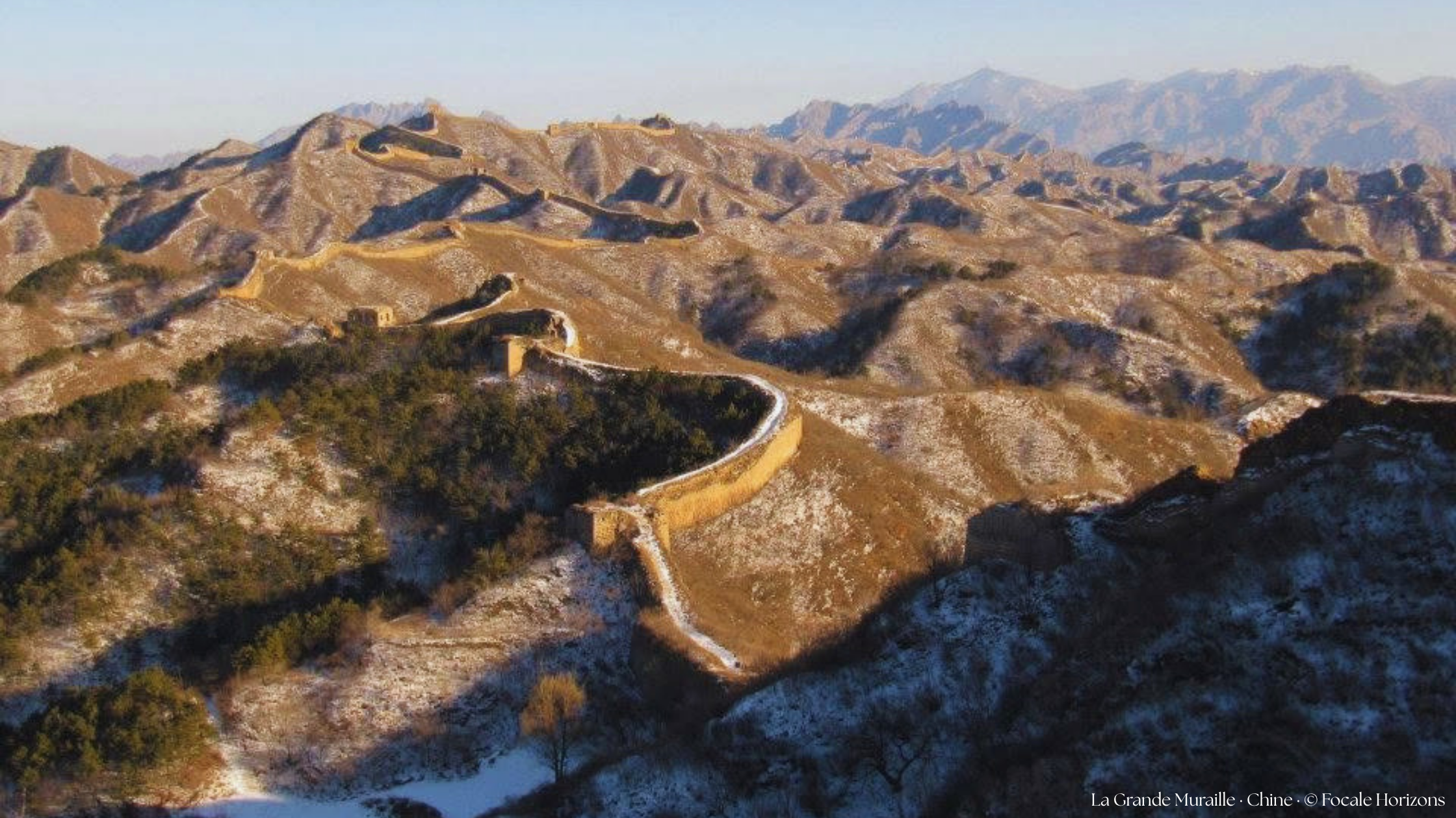 La Grande Muraille de Chine Montagne muraille chine